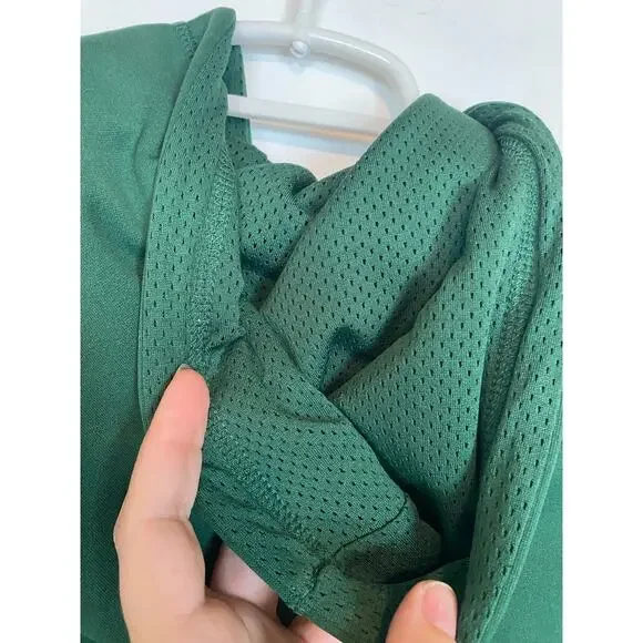 Nike Team MSU Michigan State Spartans swoosh hoodie mesh detail size M - Picture 3 of 5